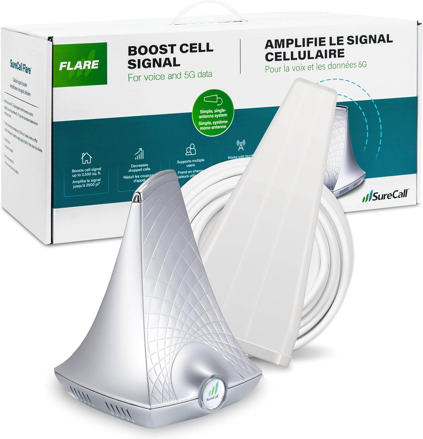 SureCall Flare 3.0 Cell Phone Signal Booster