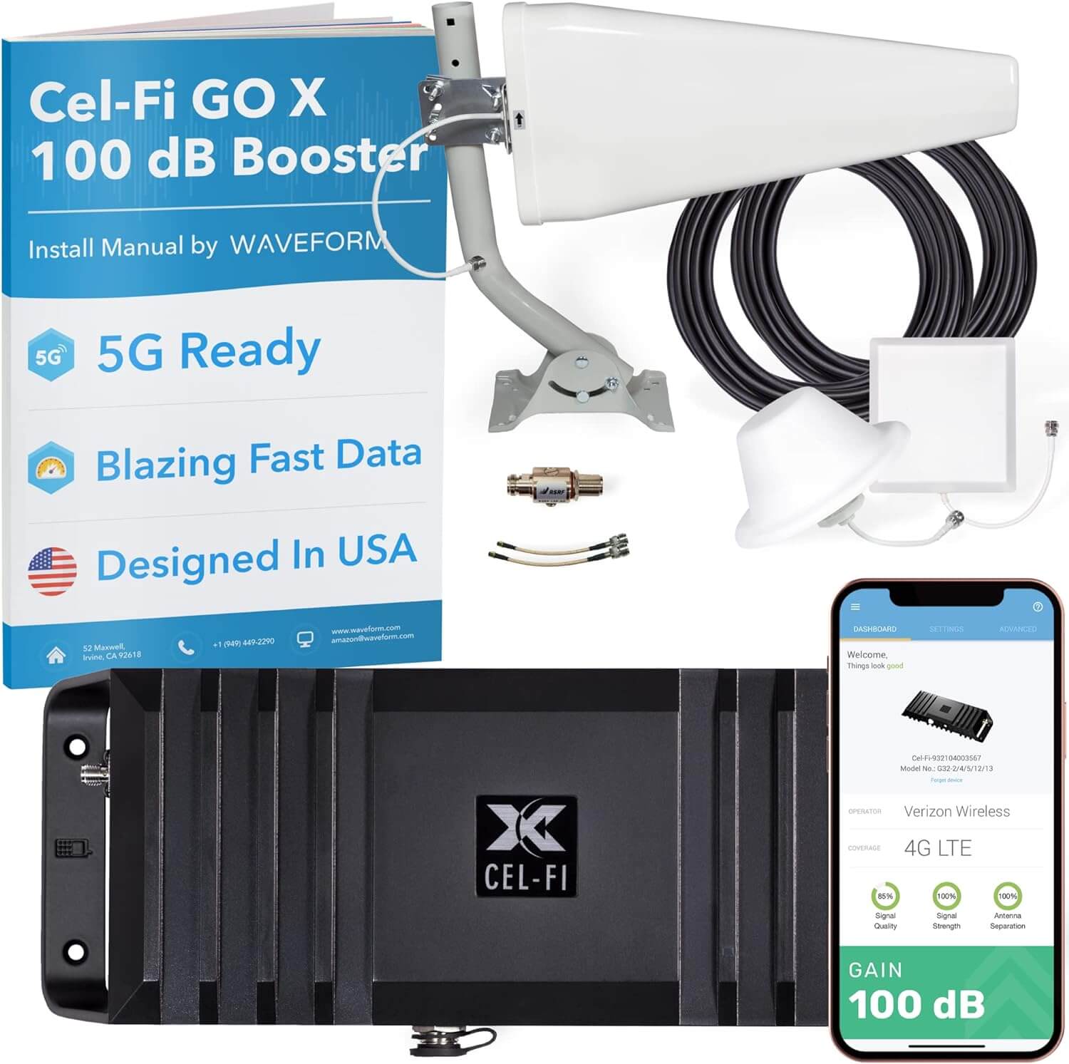 Cel-Fi GO X LTE Cell Phone Signal Booster