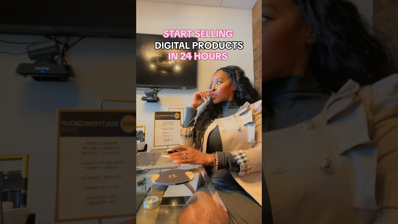 Start selling Digital products in 24 hours ➡️ #digitalproducts