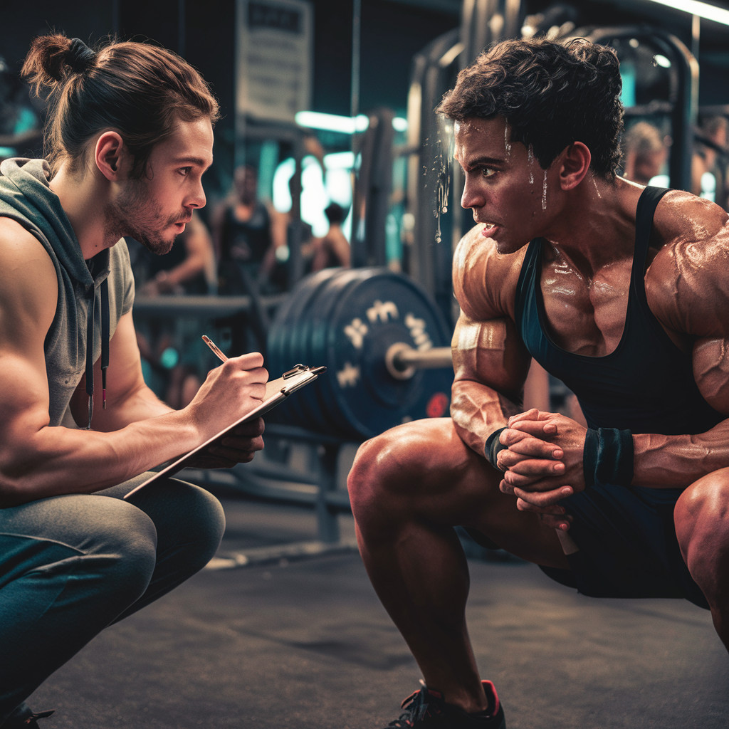 two fitness enthusiasts