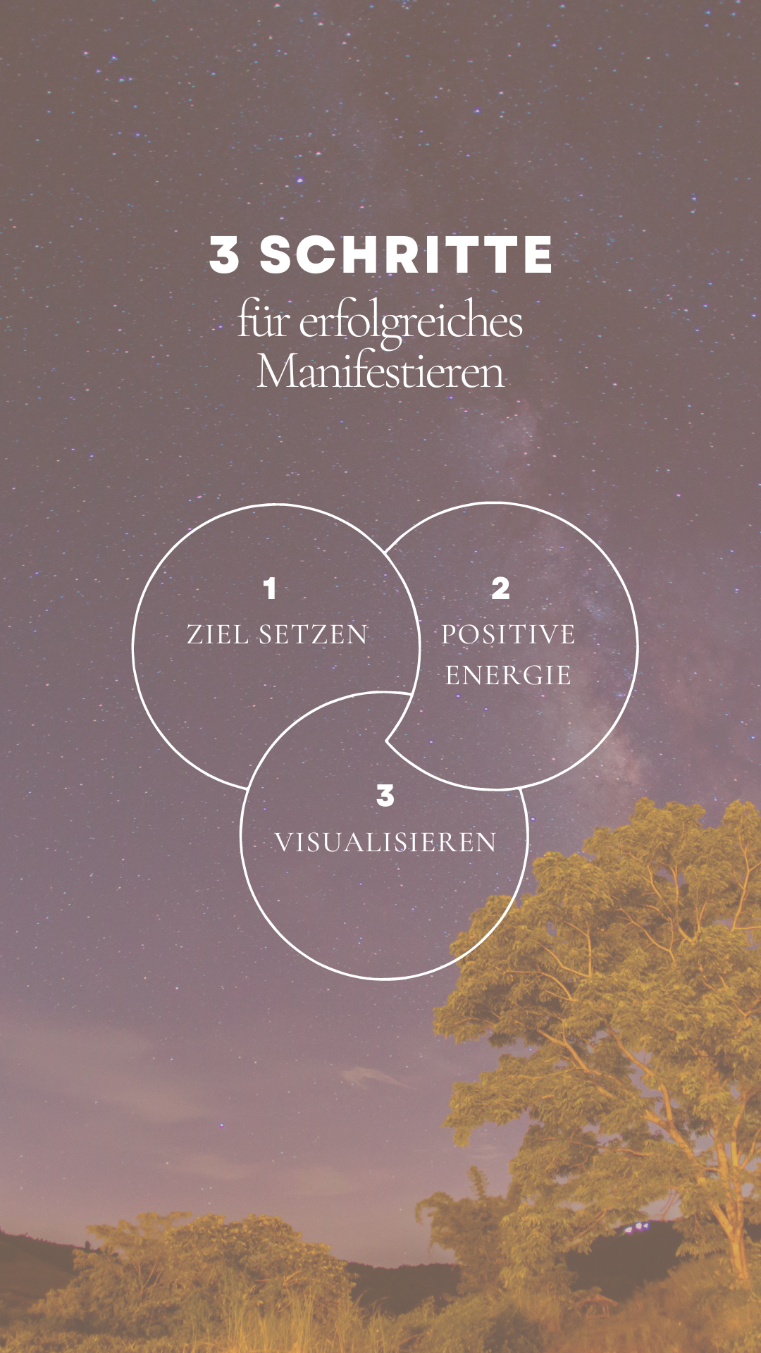 Braun Minimalistisch Erfolgreiches Manifestieren Instagram Story