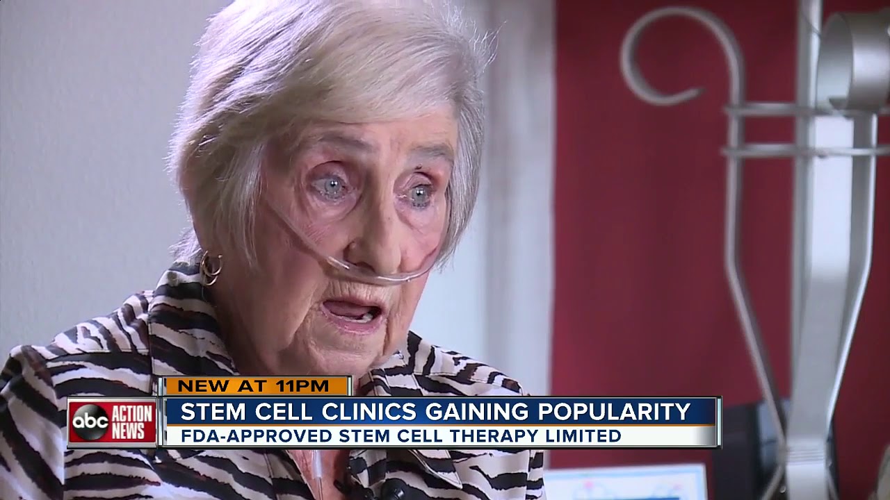 There's a problem with stem cell therapy in Florida